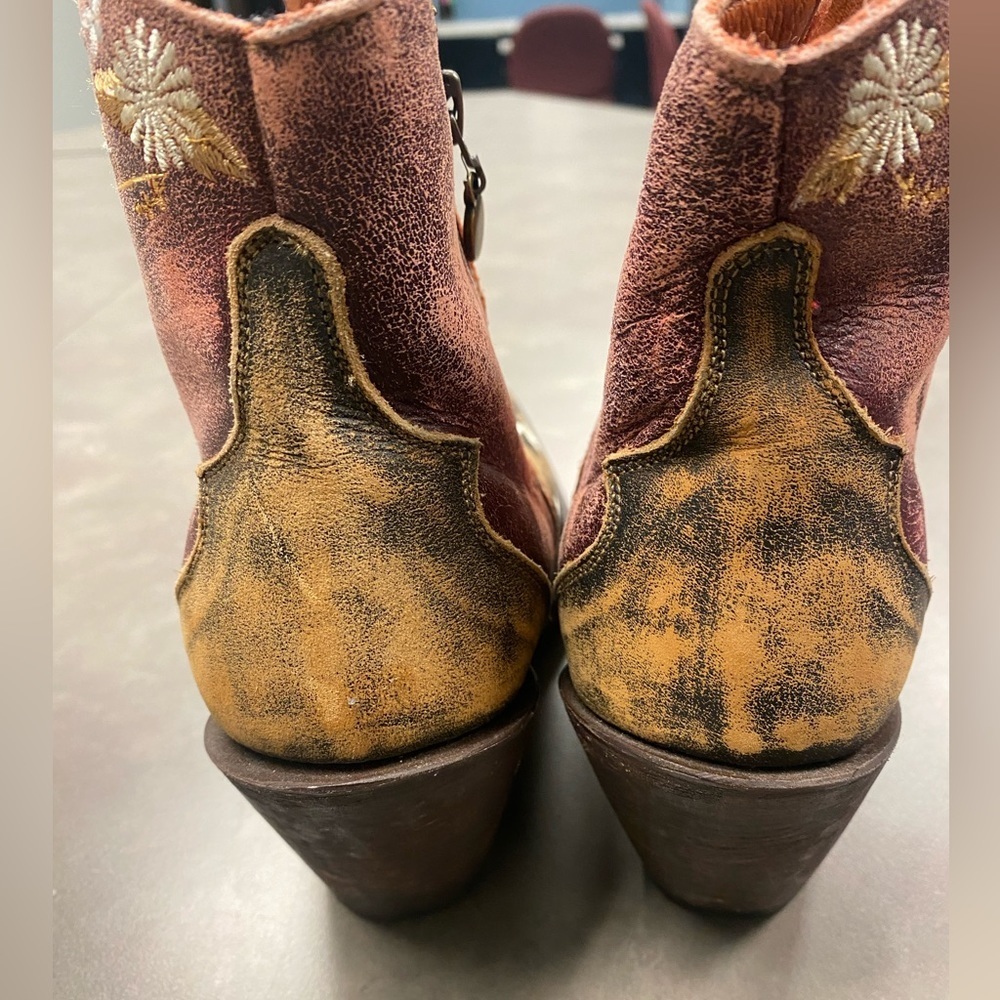 Dan Post Meadow Minstrel Cowgirl Boots Size 9.5 - Picture 6 of 14